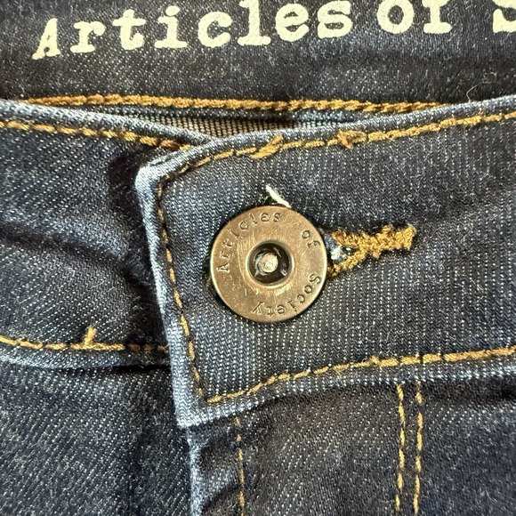 Articles of Society Women's Skinny Jeans Size 24 Dark Wash Stretch Denim - Picture 7 of 14